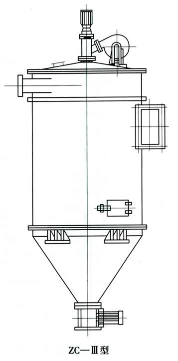 ZC(LPD)型機械回轉(zhuǎn)反吹扁袋除塵器
