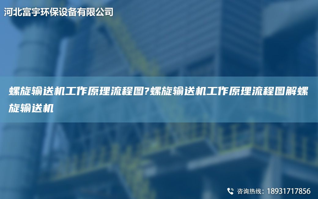 螺旋輸送機(jī)工作原理流程圖?螺旋輸送機(jī)工作原理流程圖解螺旋輸送機(jī)