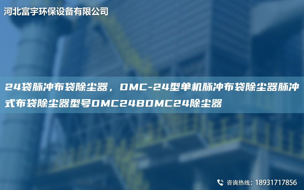 24袋脈沖布袋除塵器，DMC-24型單機(jī)脈沖布袋除塵器脈沖式布袋除塵器型號(hào)DMC24BDMC24除塵器