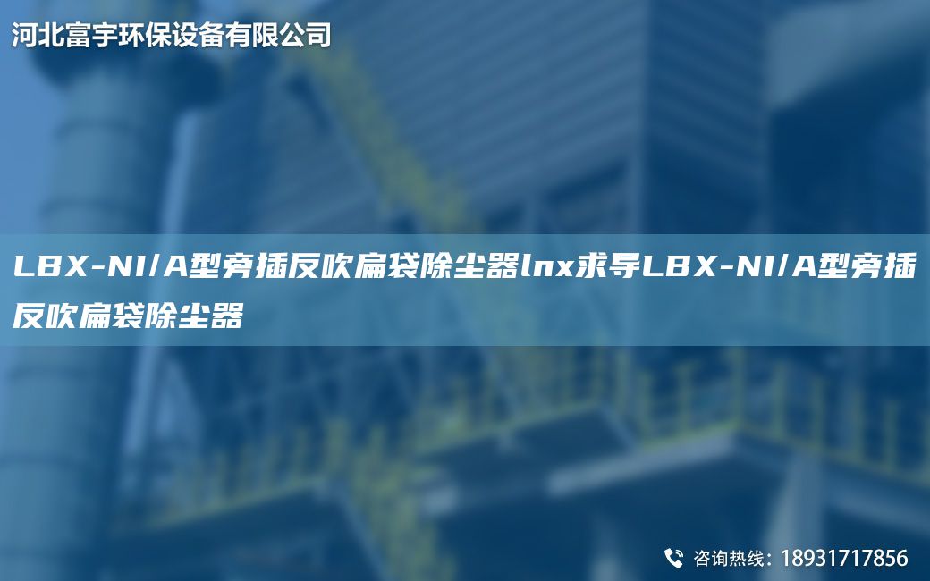 LBX-NI/A型旁插反吹扁袋除塵器lnx求導(dǎo)LBX-NI/A型旁插反吹扁袋除塵器