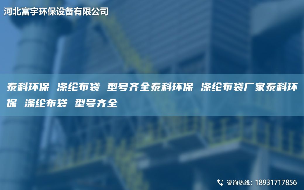 泰科環(huán)保 滌綸布袋 型號齊全泰科環(huán)保 滌綸布袋廠家泰科環(huán)保 滌綸布袋 型號齊全