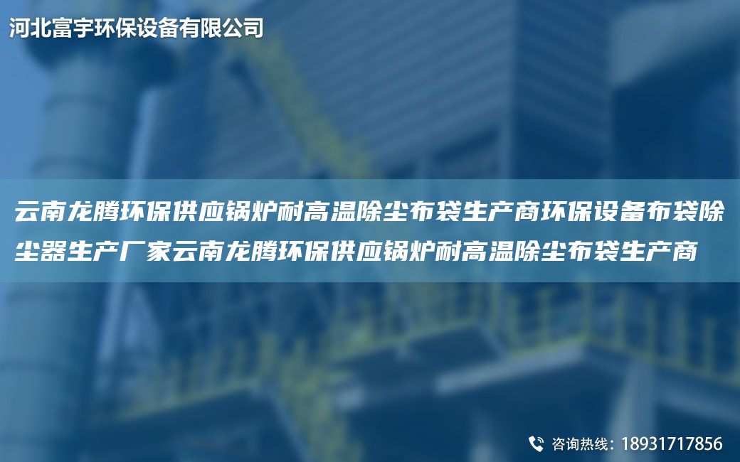 云南龍騰環(huán)保供應鍋爐耐高溫除塵布袋生產(chǎn)商環(huán)保設(shè)備布袋除塵器生產(chǎn)廠家云南龍騰環(huán)保供應鍋爐耐高溫除塵布袋生產(chǎn)商