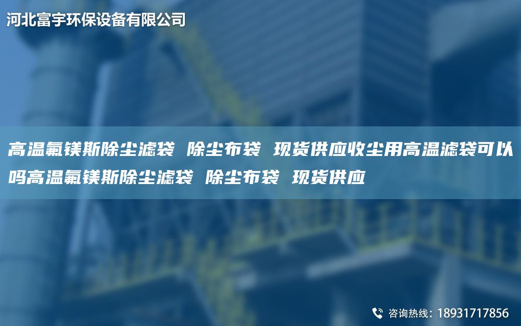 高溫氟鎂斯除塵濾袋 除塵布袋 現(xiàn)貨供應(yīng)收塵用高溫濾袋可以嗎高溫氟鎂斯除塵濾袋 除塵布袋 現(xiàn)貨供應(yīng)