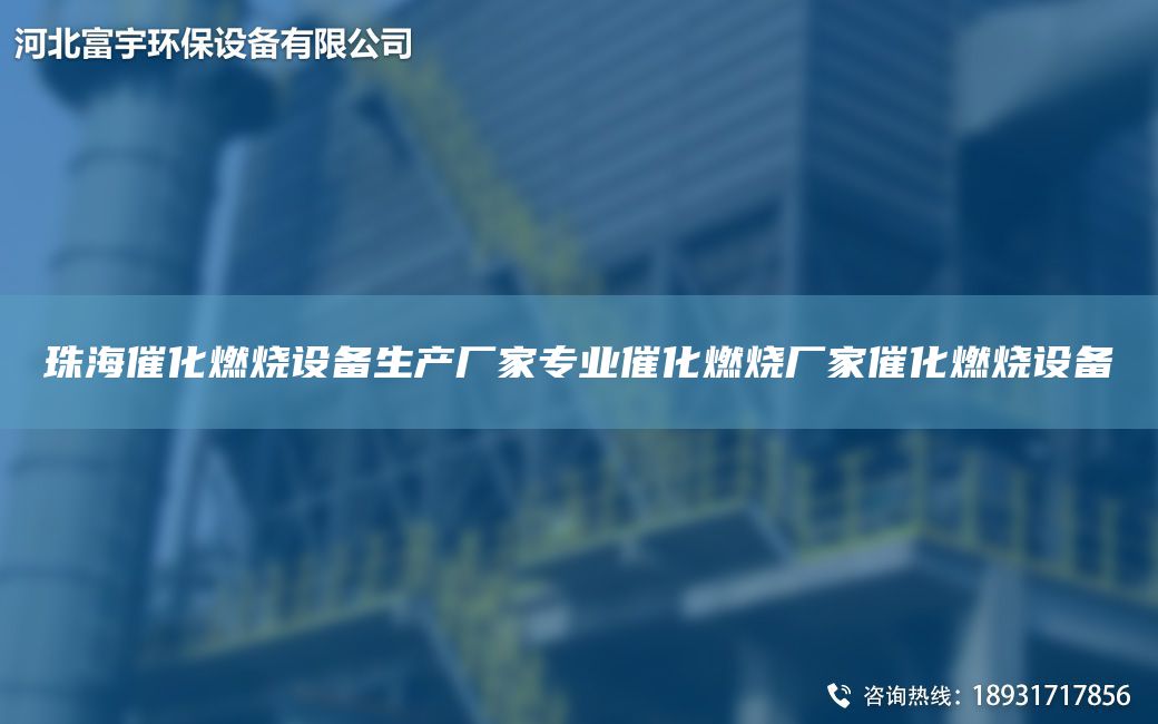 珠海催化燃燒設(shè)備生產(chǎn)廠家專業(yè)催化燃燒廠家催化燃燒設(shè)備