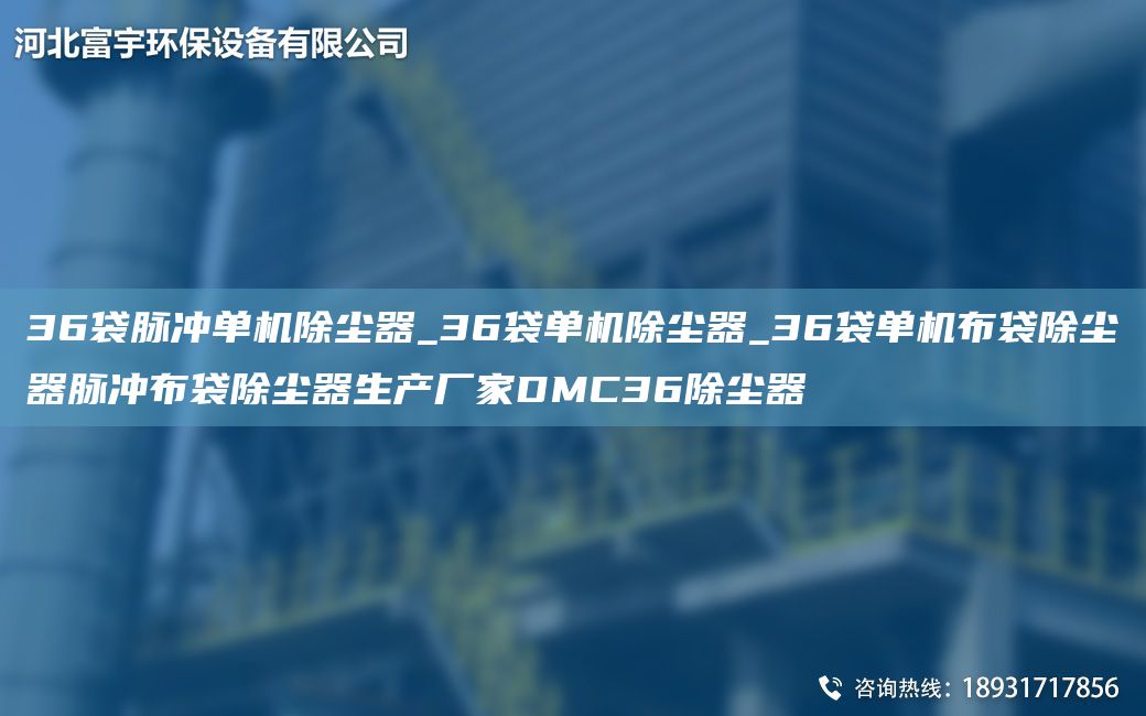 36袋脈沖單機除塵器_36袋單機除塵器_36袋單機布袋除塵器脈沖布袋除塵器生產廠家DMC36除塵器