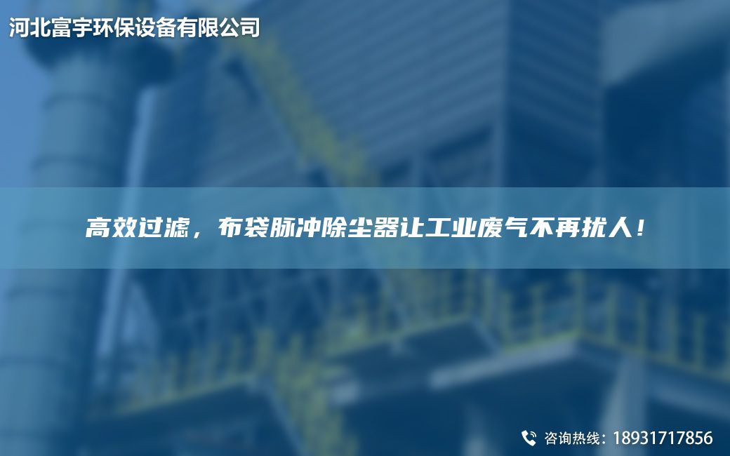 高效過濾，布袋脈沖除塵器讓工業(yè)廢氣不再擾人！