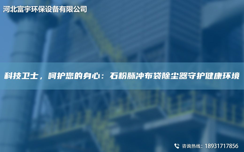 科技衛(wèi)士，呵護您的身心：石粉脈沖布袋除塵器守護健康環(huán)境