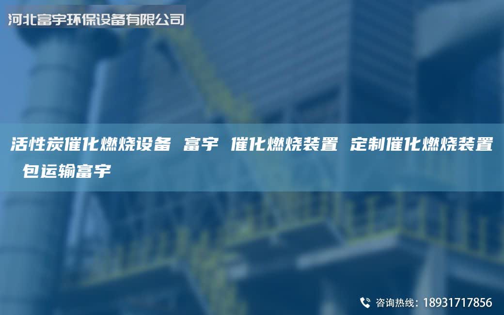 活性炭催化燃燒設(shè)備 富宇 催化燃燒裝置 定制催化燃燒裝置 包運(yùn)輸富宇