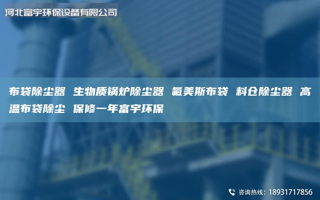 布袋除塵器 生物質(zhì)鍋爐除塵器 氟美斯布袋 料倉除塵器 高溫布袋除塵 保修一年富宇環(huán)保