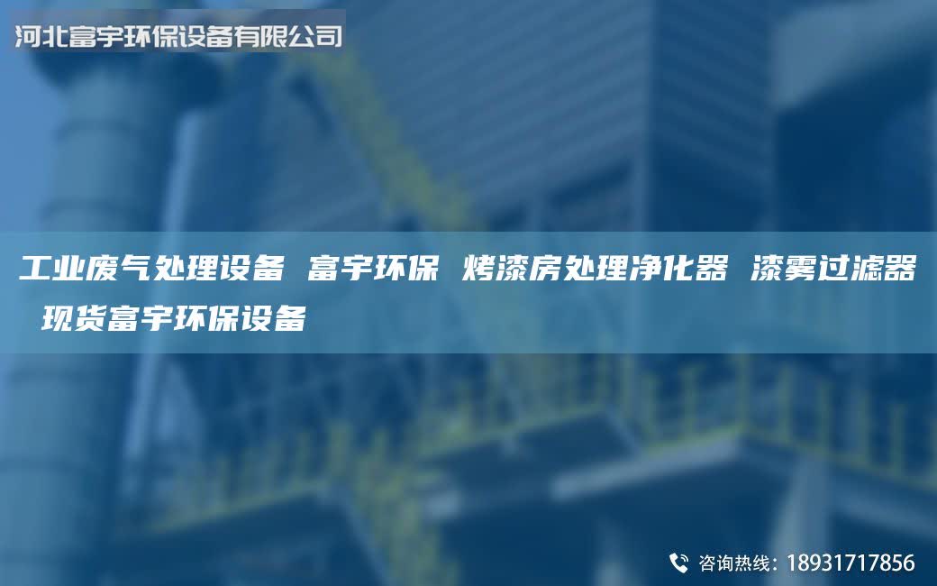 工業(yè)廢氣處理設(shè)備 富宇環(huán)保 烤漆房處理凈化器 漆霧過濾器 現(xiàn)貨富宇環(huán)保設(shè)備