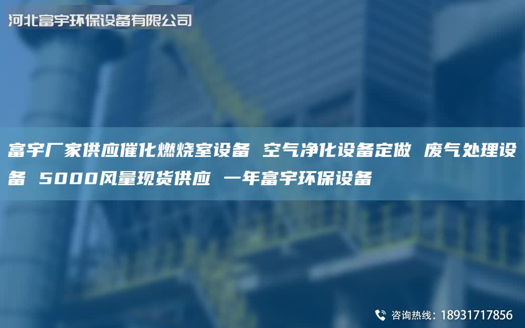 富宇廠家供應(yīng)催化燃燒室設(shè)備 空氣凈化設(shè)備定做 廢氣處理設(shè)備 5000風(fēng)量現(xiàn)貨供應(yīng) 一年富宇環(huán)保設(shè)備