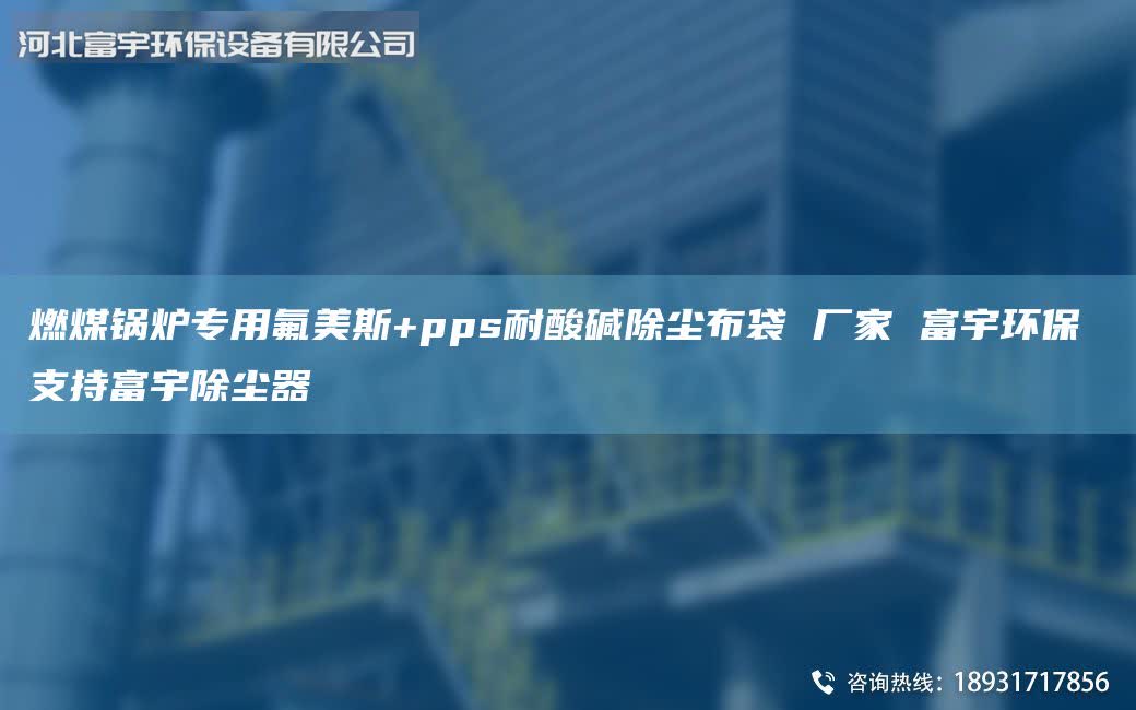 燃煤鍋爐專用氟美斯+pps耐酸堿除塵布袋 廠家 富宇環(huán)保 支持富宇除塵器