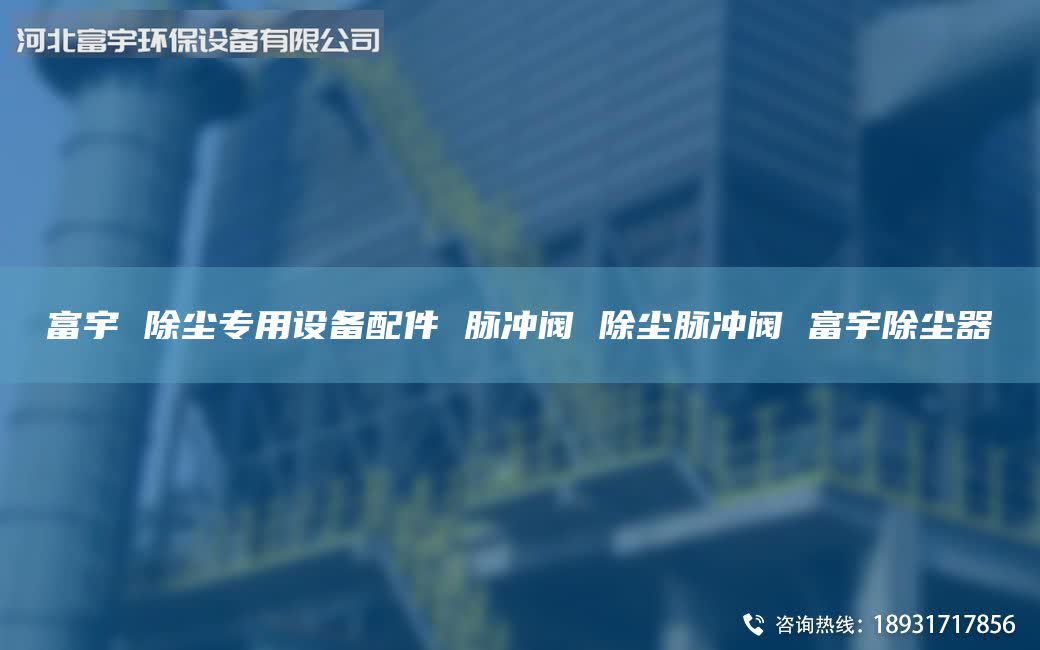 富宇 除塵專用設(shè)備配件 脈沖閥 除塵脈沖閥 富宇除塵器