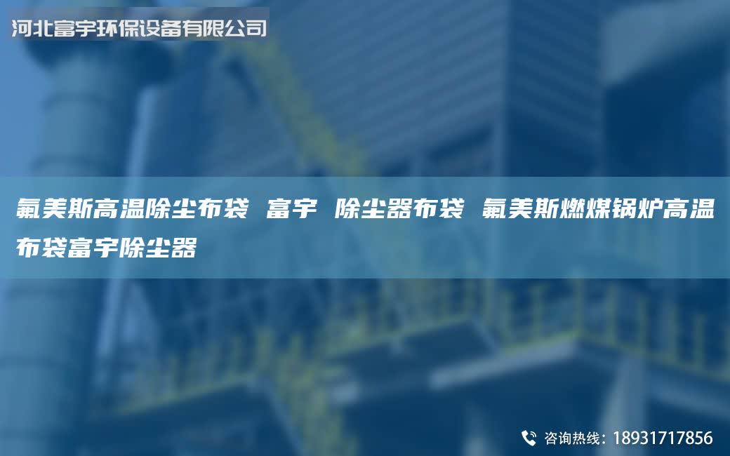 氟美斯高溫除塵布袋 富宇 除塵器布袋 氟美斯燃煤鍋爐高溫布袋富宇除塵器