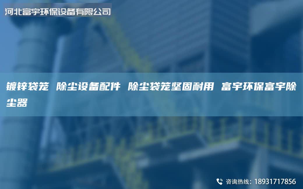 鍍鋅袋籠 除塵設備配件 除塵袋籠堅固耐用 富宇環(huán)保富宇除塵器