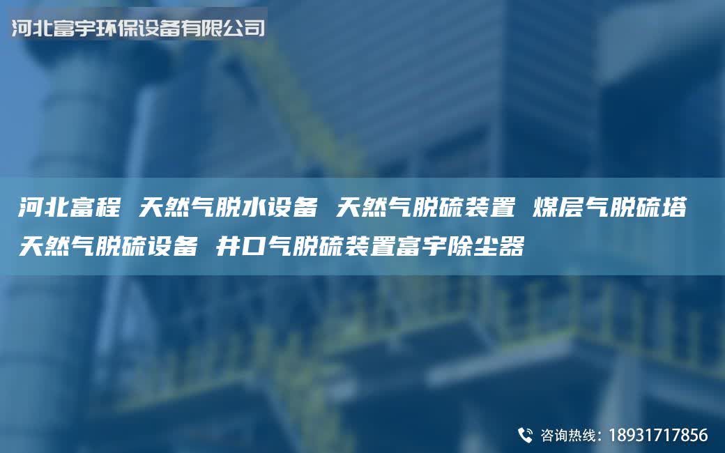 河北富程 天然氣脫水設(shè)備 天然氣脫硫裝置 煤層氣脫硫塔 天然氣脫硫設(shè)備 井口氣脫硫裝置富宇除塵器