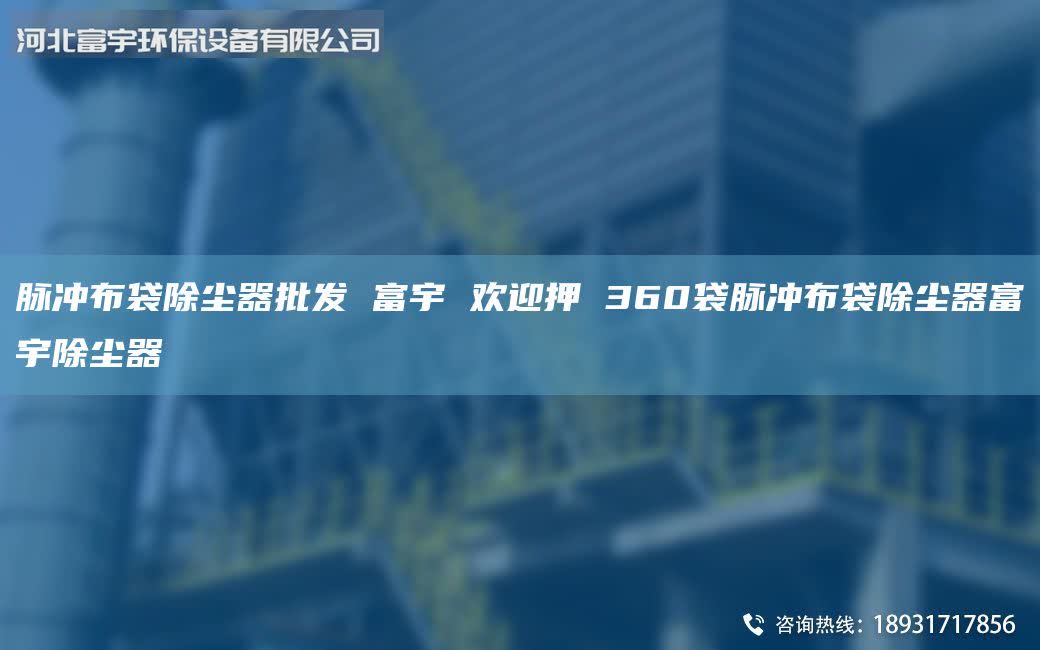 脈沖布袋除塵器批發(fā) 富宇 歡迎押 360袋脈沖布袋除塵器富宇除塵器