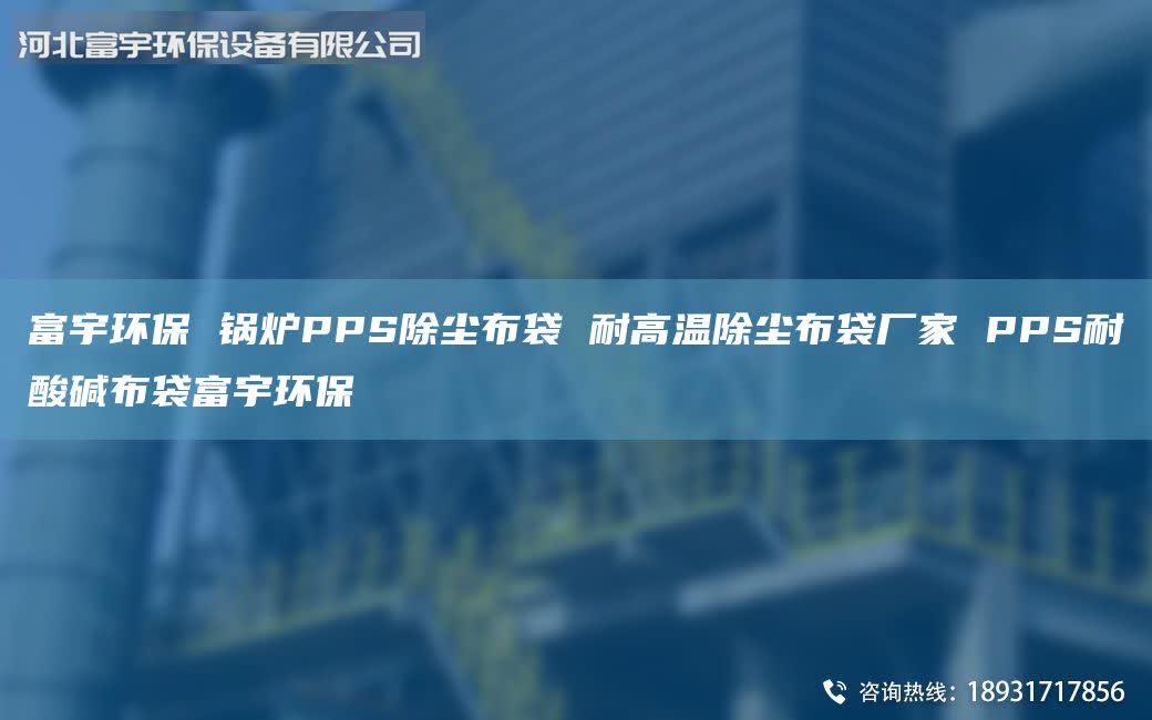 富宇環(huán)保 鍋爐PPS除塵布袋 耐高溫除塵布袋廠家 PPS耐酸堿布袋富宇環(huán)保