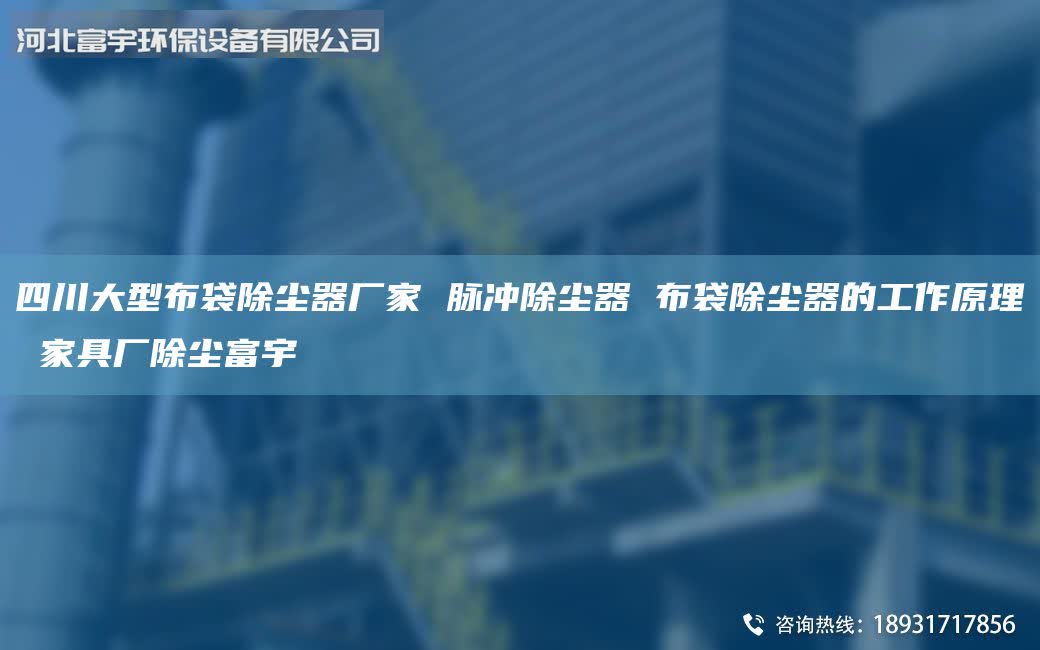 四川大型布袋除塵器廠家 脈沖除塵器 布袋除塵器的工作原理 家具廠除塵富宇