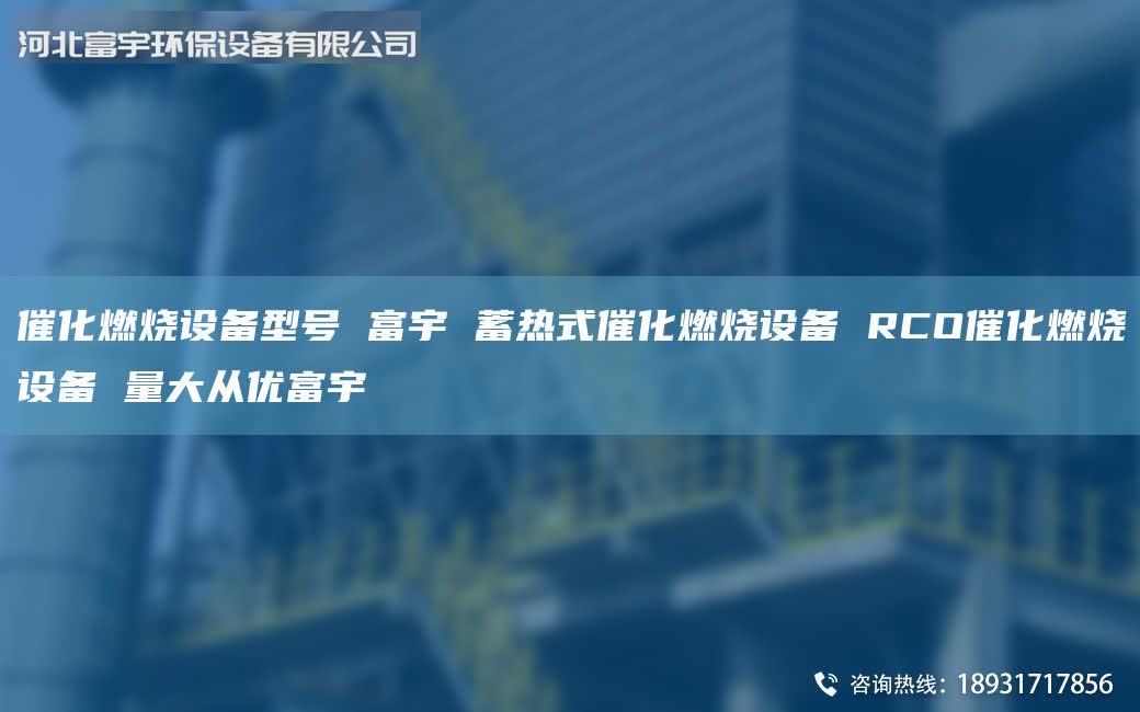 催化燃燒設(shè)備型號(hào) 富宇 蓄熱式催化燃燒設(shè)備 RCO催化燃燒設(shè)備 量大從優(yōu)富宇