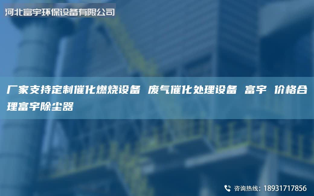 廠家支持定制催化燃燒設(shè)備 廢氣催化處理設(shè)備 富宇 價格合理富宇除塵器