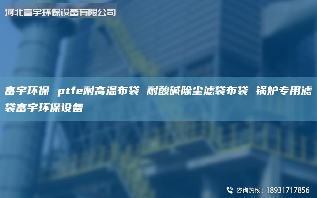 富宇環(huán)保 ptfe耐高溫布袋 耐酸堿除塵濾袋布袋 鍋爐專用濾袋富宇環(huán)保設(shè)備