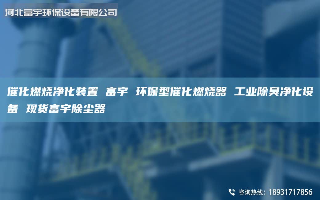 催化燃燒凈化裝置 富宇 環(huán)保型催化燃燒器 工業(yè)除臭凈化設(shè)備 現(xiàn)貨富宇除塵器