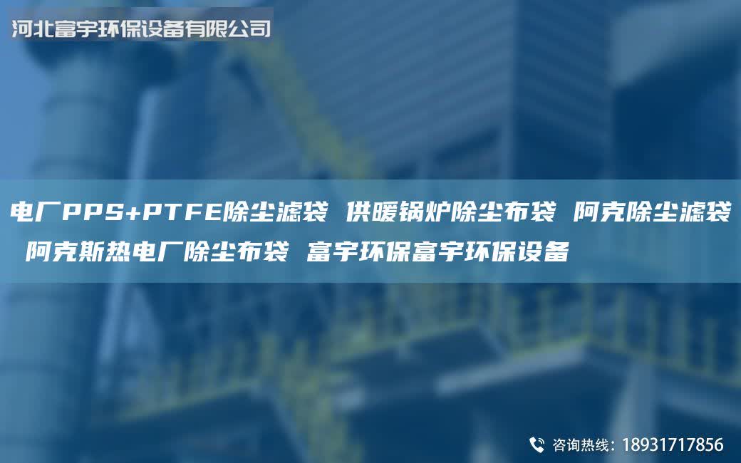 電廠PPS+PTFE除塵濾袋 供暖鍋爐除塵布袋 阿克除塵濾袋 阿克斯熱電廠除塵布袋 富宇環(huán)保富宇環(huán)保設(shè)備