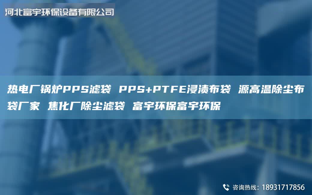 熱電廠鍋爐PPS濾袋 PPS+PTFE浸漬布袋 源高溫除塵布袋廠家 焦化廠除塵濾袋 富宇環(huán)保富宇環(huán)保