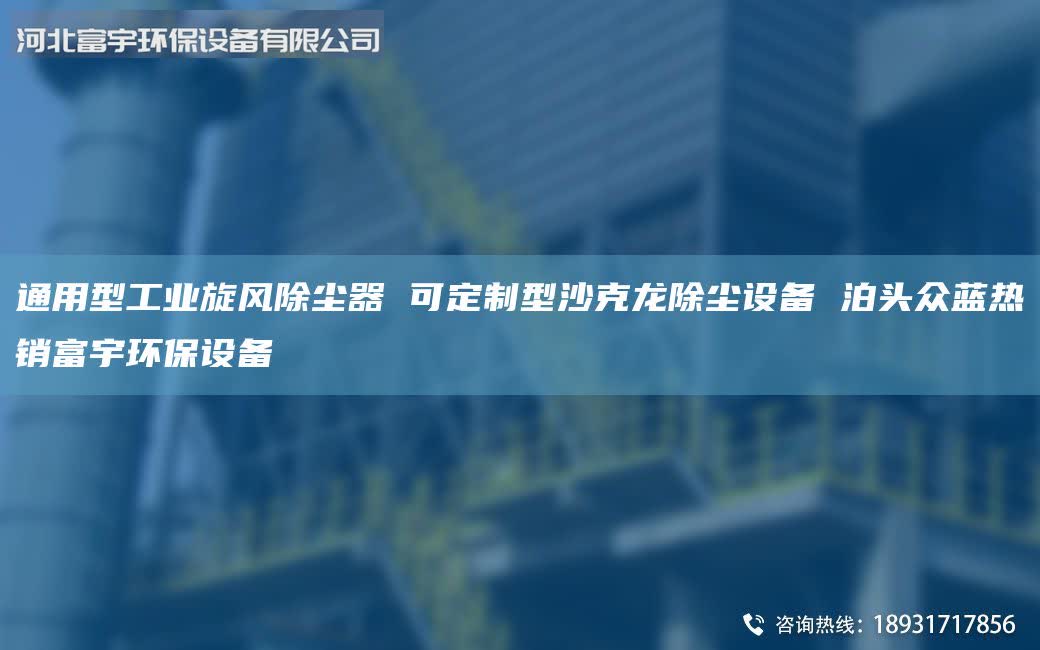 通用型工業(yè)旋風除塵器 可定制型沙克龍除塵設(shè)備 泊頭眾藍熱銷富宇環(huán)保設(shè)備