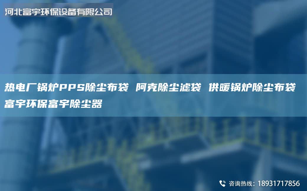 熱電廠鍋爐PPS除塵布袋 阿克除塵濾袋 供暖鍋爐除塵布袋 富宇環(huán)保富宇除塵器