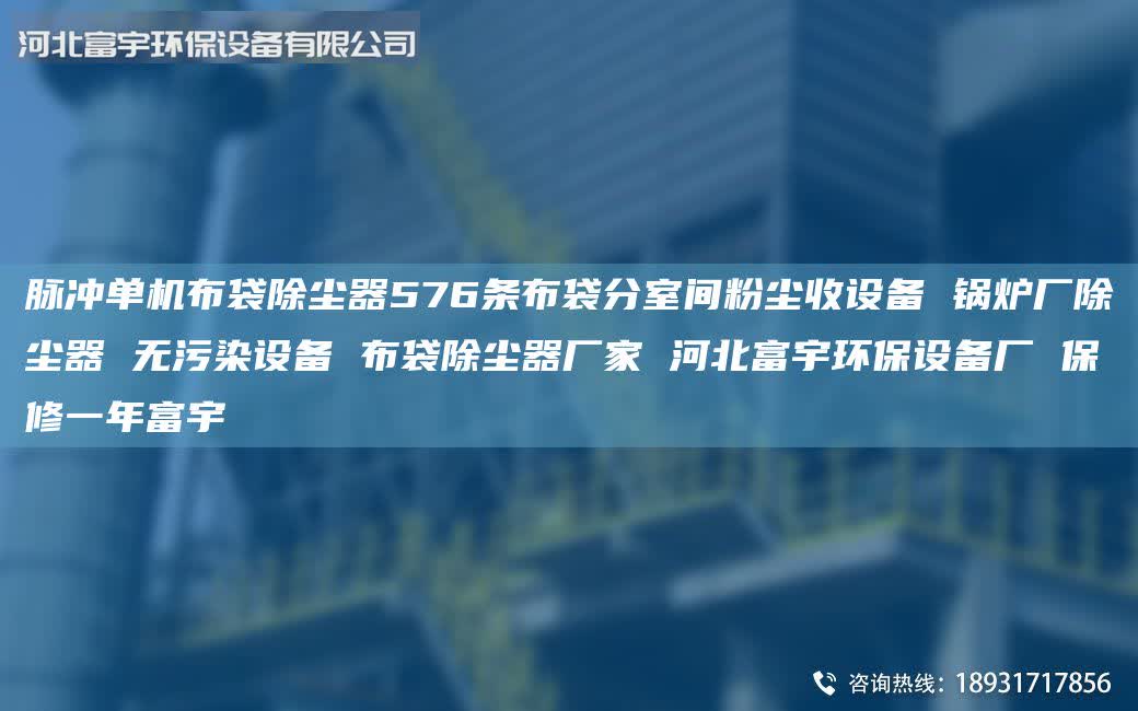 脈沖單機(jī)布袋除塵器576條布袋分室間粉塵收設(shè)備 鍋爐廠除塵器 無污染設(shè)備 布袋除塵器廠家 河北富宇環(huán)保設(shè)備廠 保修一年富宇
