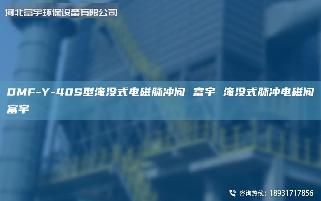 DMF-Y-40S型淹沒式電磁脈沖閥 富宇 淹沒式脈沖電磁閥富宇