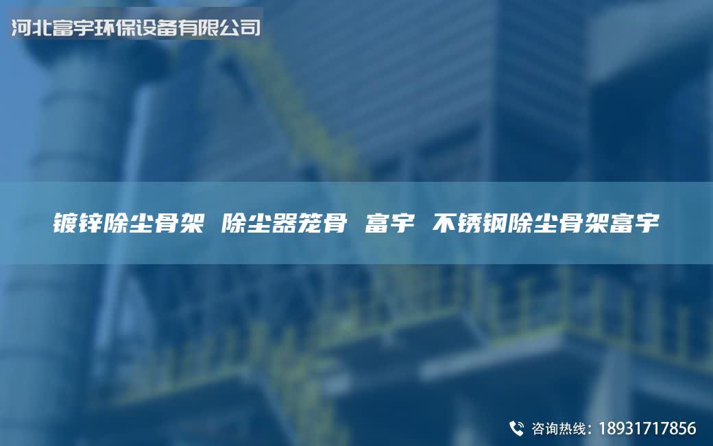 鍍鋅除塵骨架 除塵器籠骨 富宇 不銹鋼除塵骨架富宇
