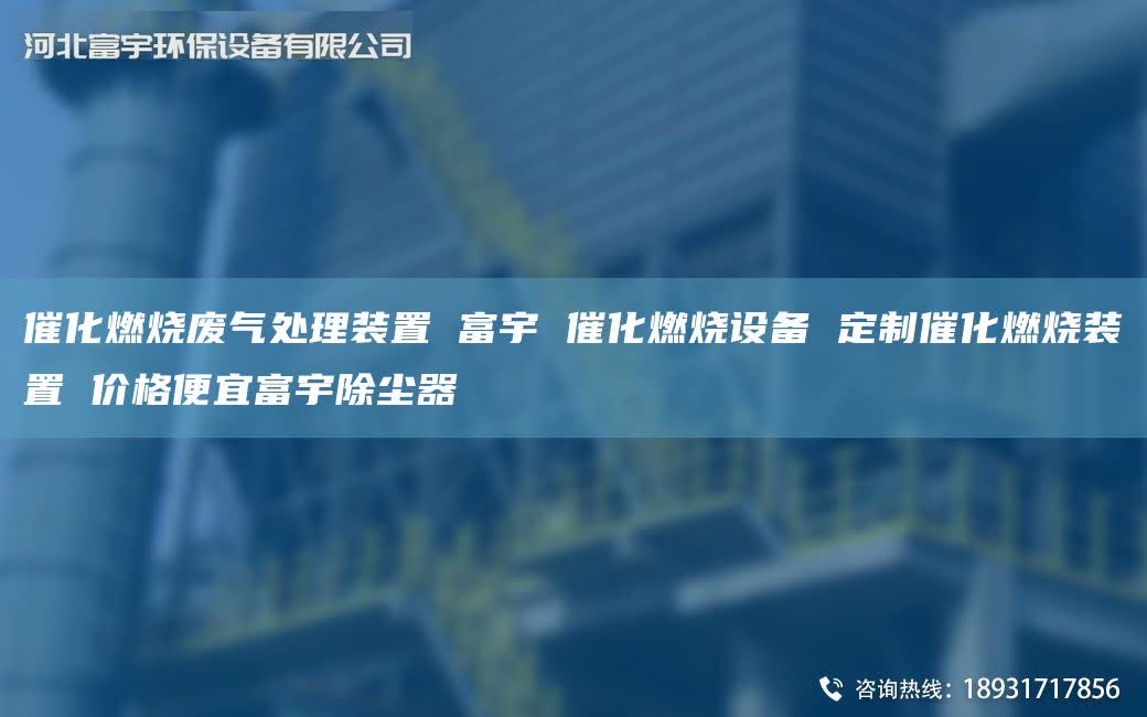 催化燃燒廢氣處理裝置 富宇 催化燃燒設(shè)備 定制催化燃燒裝置 價格便宜富宇除塵器