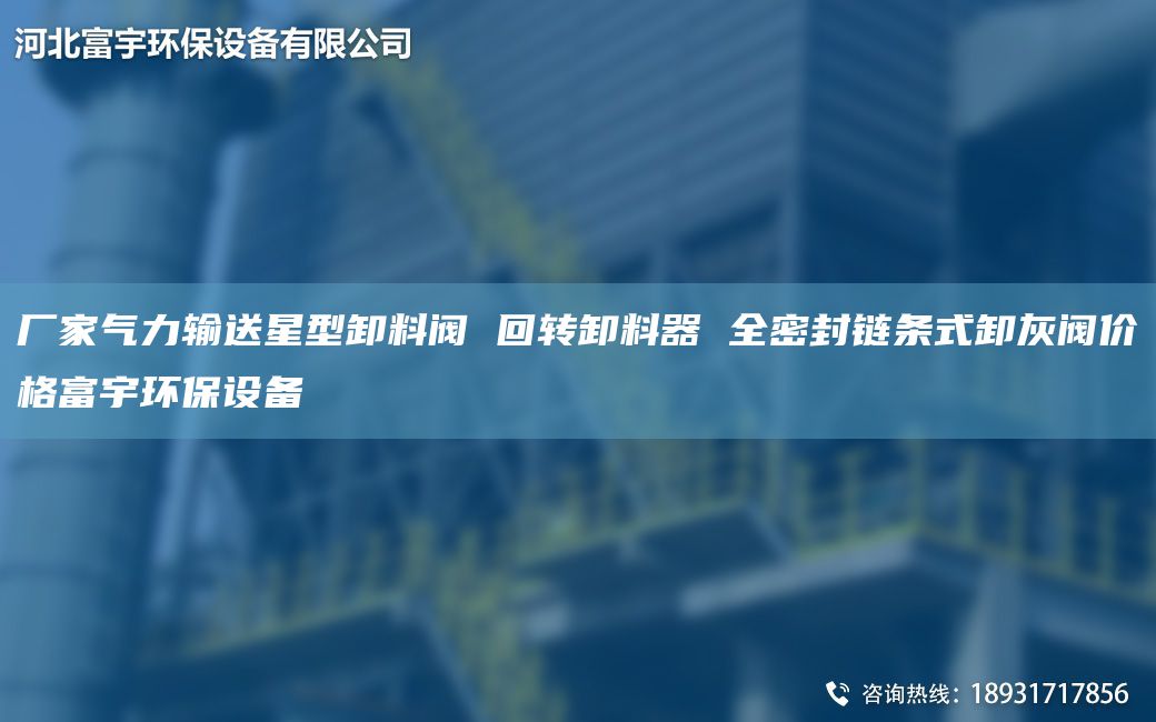 廠家氣力輸送星型卸料閥 回轉(zhuǎn)卸料器 全密封鏈條式卸灰閥價(jià)格富宇環(huán)保設(shè)備