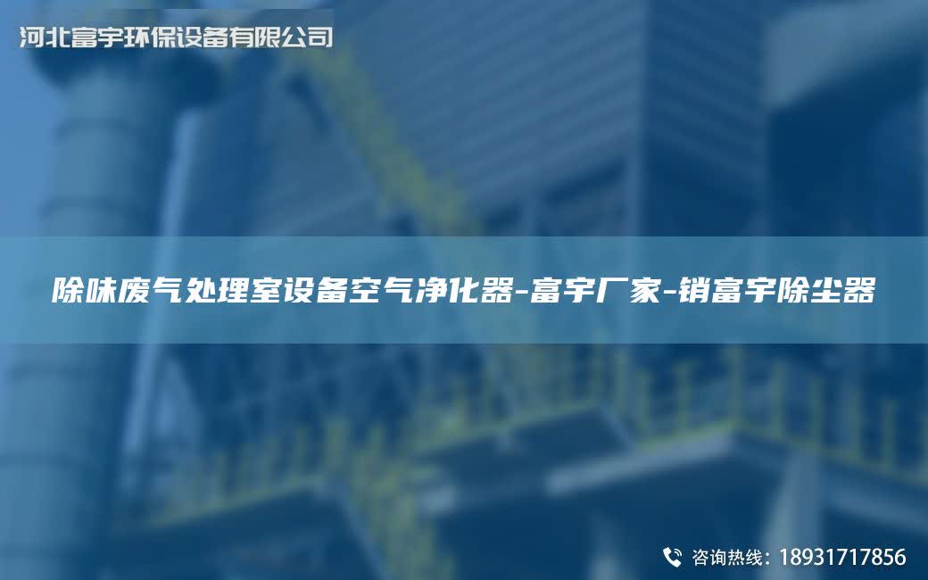 除味廢氣處理室設(shè)備空氣凈化器-富宇廠家-銷富宇除塵器